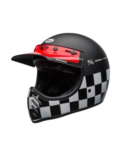 Casco moto Bell Vintage Moto-3 FASTHOUSE CHECKERS Ref.BR010021