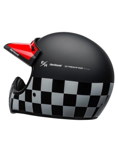 Casco moto Bell Vintage Moto-3 FASTHOUSE CHECKERS Ref.BR010021