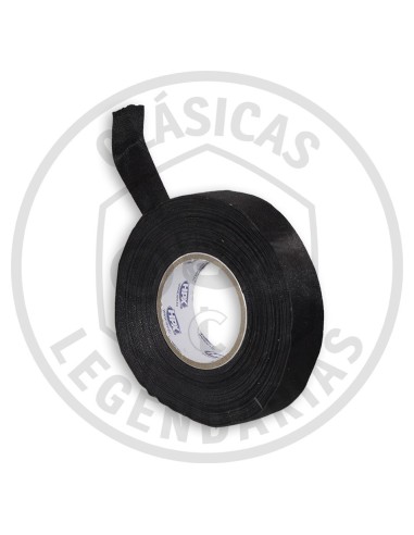 Cinta adhesiva tela HPX negro. Ref.:BR01006