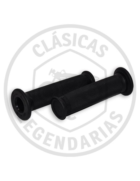 Puño trial negro Domino 123/126mm. Ref.: BR03001