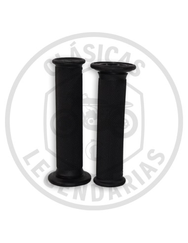 Puño trial negro Domino 123/126mm. Ref.: BR03001