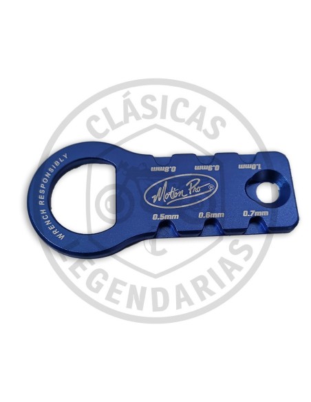 Spark plug electrode adjustment gauge ref.BR0302001