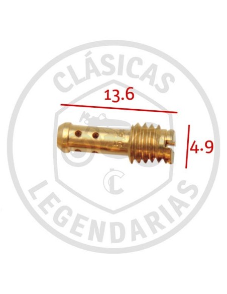 Chicle Mikuni baixos VM22/210 original ref.BR054022