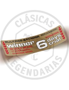 Anagrama adhesiu Bultaco Matador Replica Model 1 ref.BU00001305