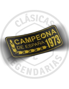 Anagrama Bultaco Campeona de españa 1973 ref.BU00012502