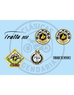 copy of Juego anagramas Bultaco Tralla 102 ref.BU00120001