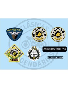 Juego anagramas Bultaco Mercurio 155 Ref.BU02220001