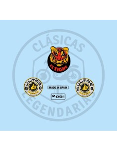 Joc anagrames adhesius Bultaco El Tigre 200 ref.BU03510001