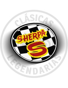 Anagrama adhesiu Bultaco Sherpa S 29mm ref.BU06320029