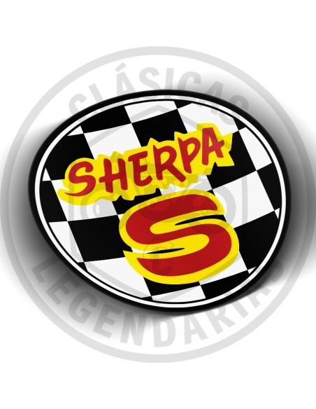 Bultaco Sherpa S adhesive sticker 44mm ref.BU06320044