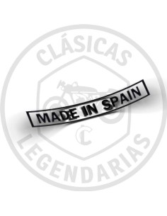 Anagrama adhesivo Bultaco Made in Spain ref.BU11592
