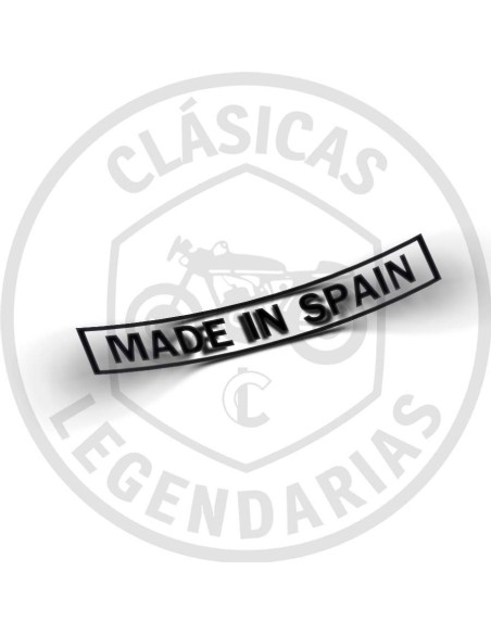 Anagrama adhesivo Bultaco Made in Spain ref.BU11592
