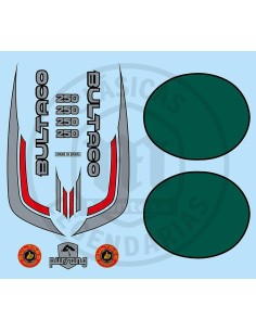 Complete set of Pursang MK10 250 stickers