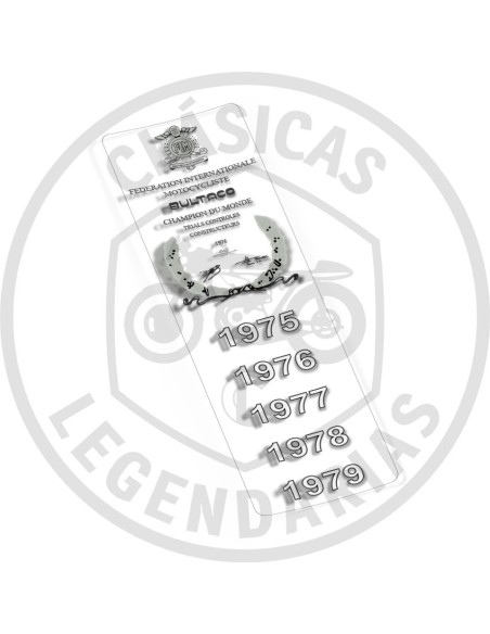 Anagrama federacion internacional corona deposito Sherpa palmares 1979 ref.BU1990315