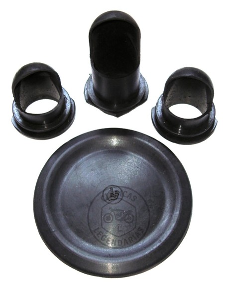 Gomas filtro de aire Bultaco Sherpa chasis blanco Ref.BU199152081