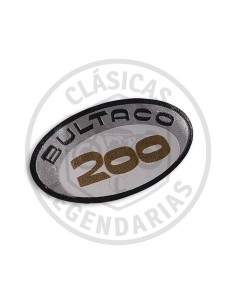 Anagrama adhesivo Bultaco 200 guardabarros ref.BU20001431 2
