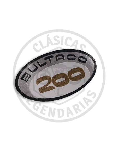 Anagrama adhesivo Bultaco 200 guardabarros ref.BU20001431