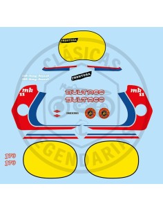 Juego anagramas adhesivos Frontera MK11 370 blanca Ref.BU21520003