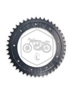 Corona transmissió trasera Bultaco Frontera i Pursang 44 dents ref.BU40325044
