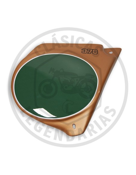 Placa portanumeros derecha Bultaco Frontera Gold Medal 370 Pintada ref.BU493001525