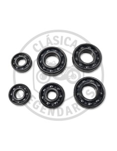 Bultaco Mercurio engine bearing kit, scraper ref.BU70010