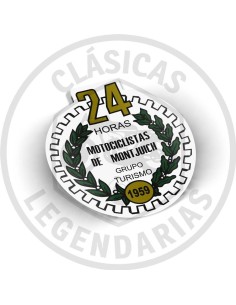 Anagrama motociclistas montjuic 24 horas Bultaco