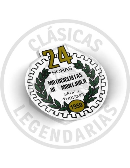 Anagrama motociclistas montjuic 24 horas Bultaco ref.BU99901401