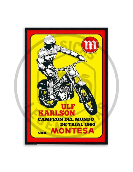 Decorative frame 60x90 Montesa Ulf Karlson ref.CU01001
