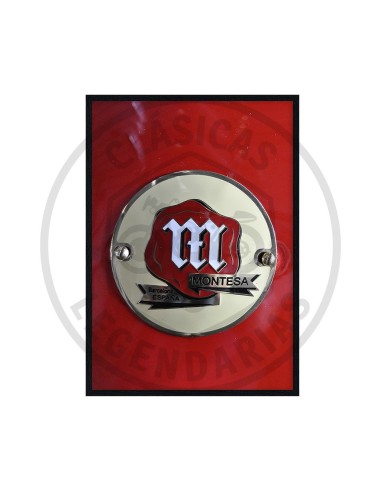 Decorative frame 60x90 classic Montesa logo ref.CU01150