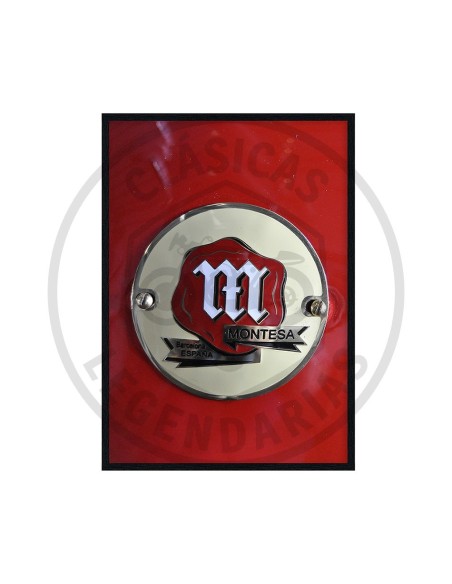 Marco decorativo 60x90 logo clasico Montesa ref.CU01150