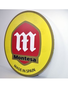 cuadro decorativo pared emblema Montesa