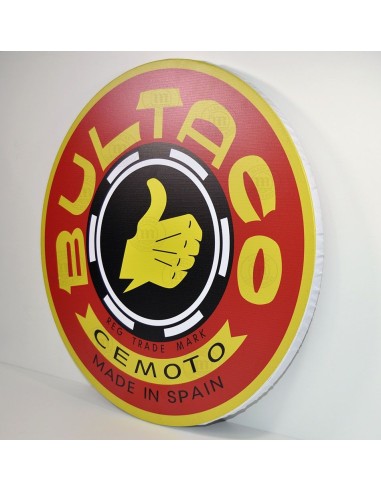 Cuadro decorativo pared emblema Bultaco