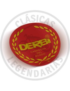 Derbi tank anagram without relief in Red-gold  Ref.DE00120011