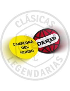 Anagrama Derbi campeona del mundo rojo ref.DE00120501