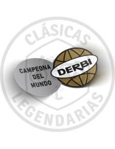 Derbi gold world champion adhesive anagram ref.DE00120501
