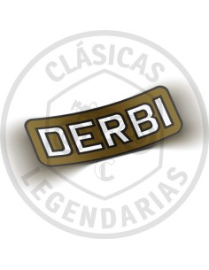 Anagrama adhesivo Derbi Antorcha oro ref.DE00120510