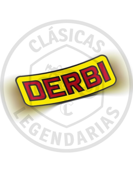 Anagrama Derbi antorcha guardabarros amarillo ref.DE00120511