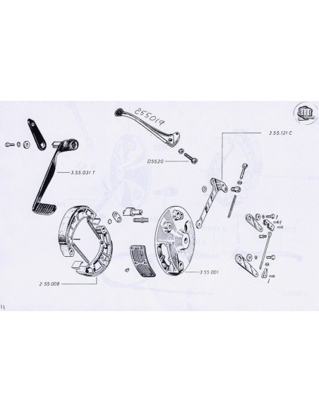 Manual despiece impala 11