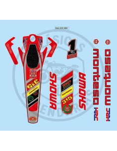 Set of adhesive anagrams Montesa Cota 315R 2001 ref.K87134NN37400