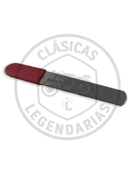 Thickness gauge 0.4 mm adjustment points ref.LR010005