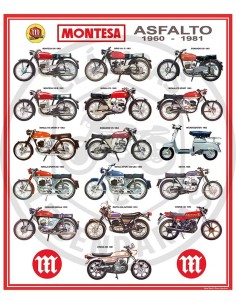 copy of Poster motos Montesa motocross 1963-1974 Nº10 ref.MG10010