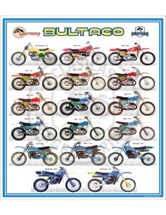 Poster Bultaco Pursang 1966 - 1968 ref.MG10026