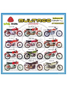 Poster Bultaco Joven 1968 - 1979 ref.MG10027