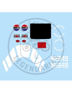 kit anagramas adhesivos Montesa Cota MH349 1982 Ref.MH349001