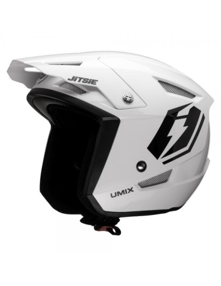 Casco trial HT1 UMIX blanco ref.OF030001