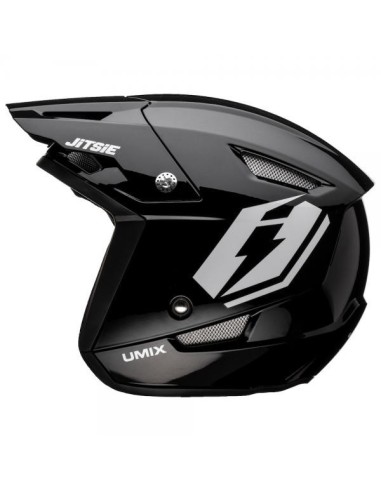 Casco trial HT1 UMIX Negro ref.OF030002