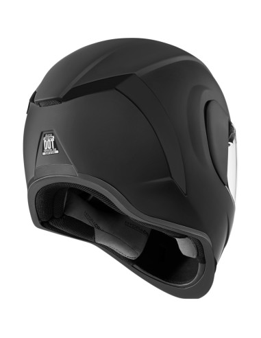 Casco ICON AFRM Negro Goma ref.PE010112096
