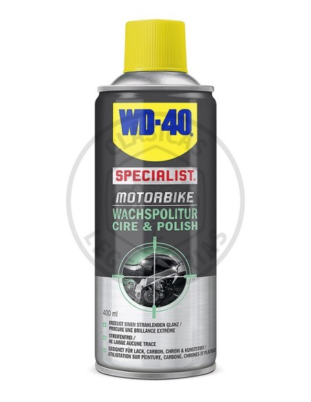 Cera abrillantadora motocicletas WD40 ref.PE1002001
