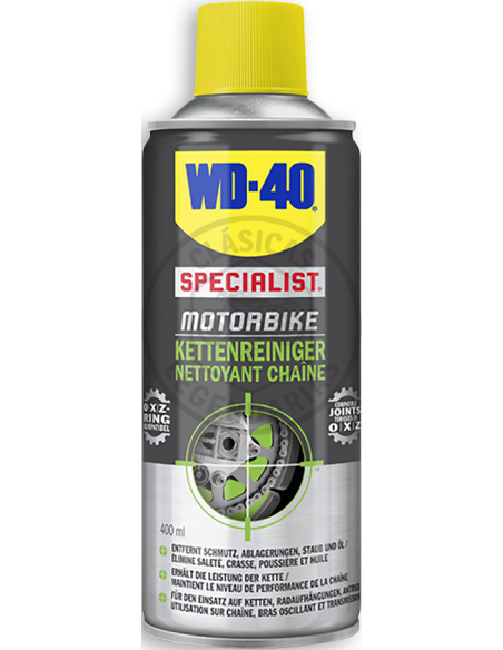 Limpiador de cadenas WD40 400ml ref.PE1002032