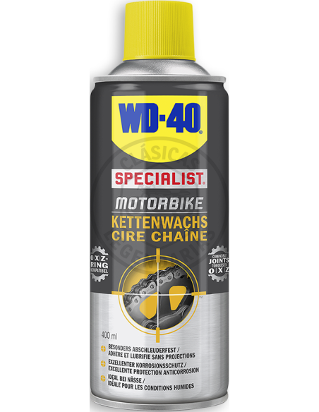 Cera para cadenas WD40 ref.PE1002050